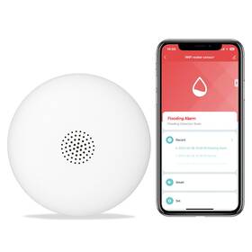 Heiman Ws2wl-us Wifi Water Leak Detector Smart Sensor Alarm 75 Db Flooding Aler