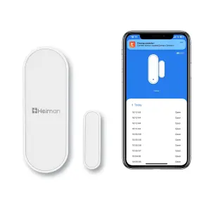 Ws3ds Heiman Wifi Door Sensor Smart Window Alarm Contact For Home Sec