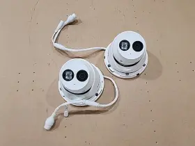 Ds-2cd2343g2-iu Hikvision 2 Set Of 4 Mp Acusense Fixed Turret Network Camera