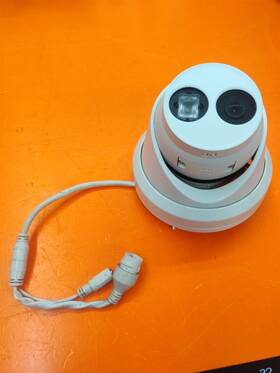 Hikvision Dt343-i Outdoor Security Poe Ip Turret Dome Camera 2.8mm Fixed Lens