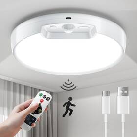 Homelist Mq501-kj Newly Upgraded Rechargeable Ceiling Light 1 Pack Cool White - 6000k
