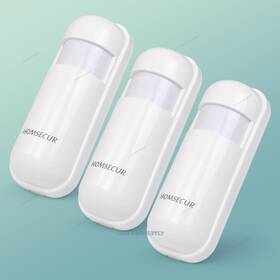 Homsecur 10106700115100736 Alarm System Pir Motion Detector Sensor 433 Mhz Detect Distance 23m And 1 Barrier