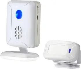 Honeteek 313024552579 Wireless Motion Sensor Doorbell For Home Store Welcome Buzzer Security Alarm Chi