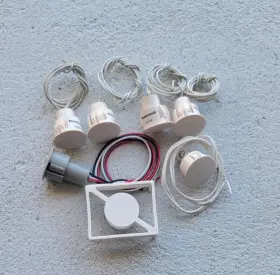 0536c Honeywell Hardwired 3/4 Sensor New No Box Lot Of 6
