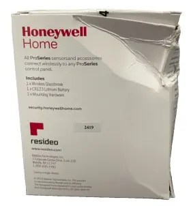 Honeywell 194160000069 Brand New Prosixgb Pro Series Wireless Glassbreak Sensor Discarded Box Honeywell 194160000069 Brand New Prosixgb Pro Series Wireless Glassbreak Sensor Discarded Box
