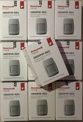 Honeywell 2525 Wireless Motion Detector Model 5800pir-res - 10 Units