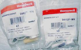 Honeywell 944sp-wh Magnetic Contacts 2 White Alarm Install Parts Ademco Nos