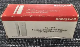 Fg1608 Honeywell Glass Break Detector With Integrated Door/window Contact