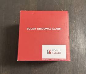 Hosmart 654538583896 1/2 Mile 4-zone Solar Driveway Alarm Kit - Brown 1 Sensor And Receiver