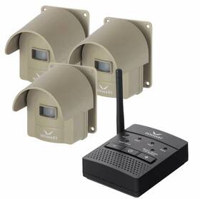 Hosmart B07psm4y4y Driveway Wireless Alarm Alert System 1/4 Mile Security Motion Sensor Portable
