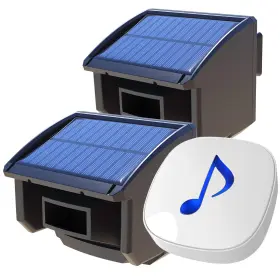 Htzsafe 605244295511 Solar Wireless Driveway Alarm System-1/4 Mile Long Transmission Range-solar P Htzsafe 605244295511 Solar Wireless Driveway Alarm System-1/4 Mile Long Transmission Range-solar P