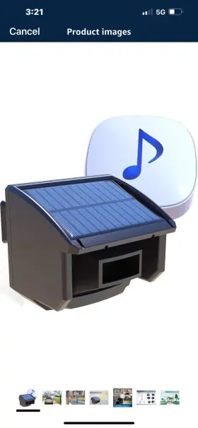 Hb-805a Htzsafe Solar Driveway Alarm System-1/4 Mile Long Transmission Range-solar Power
