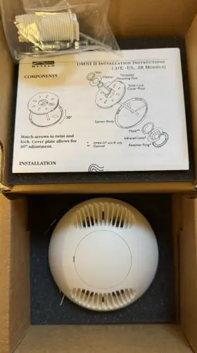 Omnius2000 Hubbell 640181403162 Omni Us Sensor With Intellidapt - Covers 2 000 Square Feet New Omnius2000 Hubbell 640181403162 Omni Us Sensor With Intellidapt - Covers 2 000 Square Feet New