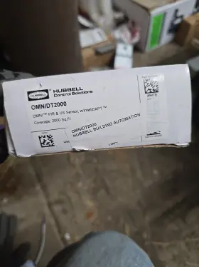 Omnidt2000bp1277 Hubbell New In Box Pir And Us Occupancy Sensor