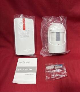 Hulahome X001vfhcob Home Security Driveway Alarm System Wireless Battery New In Box