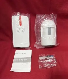 X001vfhcob Hulahome Home Security Driveway Alarm System Wireless Battery New In Box