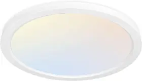 Hykolity 797241717056 12 Inch Selectable Cct Led Round Flat Panel Light 24w 12inch White
