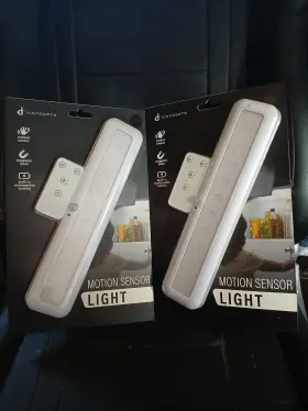 Vivnl1277-noc Iconcepts X2 Motion Sensor Light - White With Remote Control Brand New Sealed