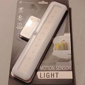 Iconcepts Vyn-l1277-noc Motion Sensor Light White Magnetic Base Remote Usb-c Rechargeable