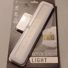 Vyn-l1277-noc Iconcepts Motion Sensor Light White Magnetic Base Remote Usb-c Rechargeable