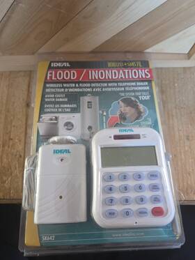 Ideal Sk642 New In Box Flood/inondatations Detector