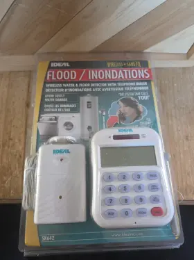 Sk642 Ideal New In Box Flood/inondatations Detector