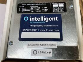 Ilc Lspsc4-r Intelligent Lighting Controls Photo Sensor Controller Indoor