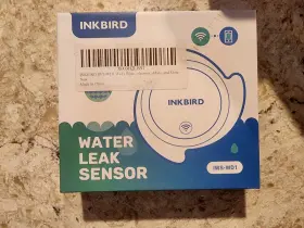 Iws-wd1 Ink Bird Wi-fi Water Leak Sensor Real Time Alerts Kitchen Bathrooms Pools New Sealed