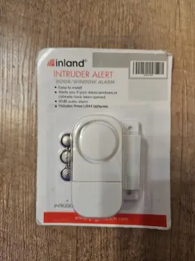 Inland 618996401420 Intruder Alert Door Window Entry Alarm Wireless Magnetic 90 Db