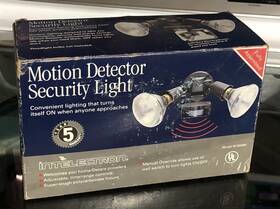 Intelectron Bc8008k New Motion Detector Infrared Security Light Weatherproof