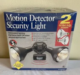 Bc8009rb Intelectron Motion Detector With Security Light Model New