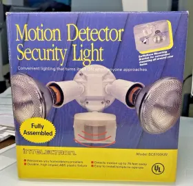 Bc8700kw Intelectron Motion Detector With Security Light Model New In Box Bc8700kw Intelectron Motion Detector With Security Light Model New In Box