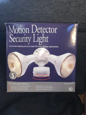 Bc8920k Intelectron Motion Detector With Security Light Model New In Box