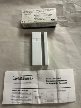 Fg-1008 Intellisense New Flexswitch Combo Glassbreak Detector And Magnetic Contact