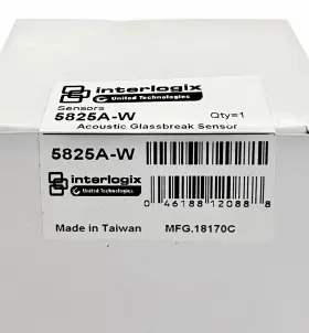 5825a-w Interlogix Acoustic Glassbreak Sensor