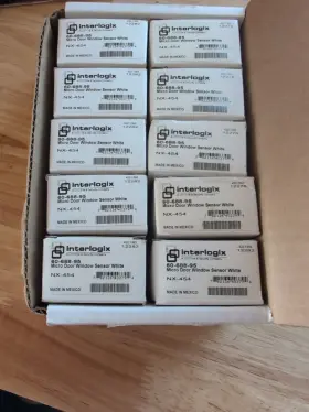 60-688-95 Interlogix Nx-454 Door/ Window Sensor Micro Wireless White New Factory Sealed