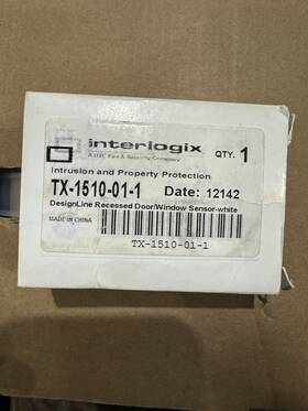 Interlogix Tx-1510-01-01 Designline Recessed Door/window Sensor