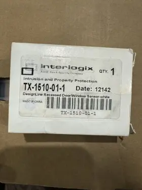 Tx-1510-01-01 Interlogix Designline Recessed Door/window Sensor