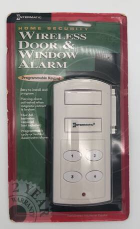 Intermatic 078275072725 Home Security Wireless Door And Window Alarm Sp130b New Old Stock