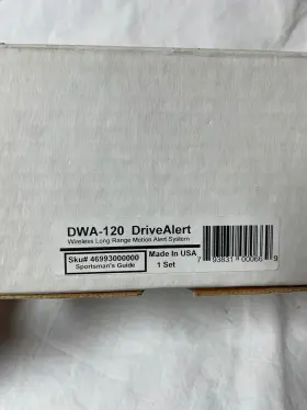 Dwa-120 International Electronics Driveway Alert System Complete In Box Bx72