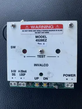 4528ez Invalco 4528 Detector Module 24v