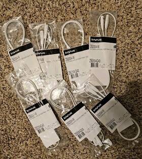 Invue Zb2004-w 7 Of Pcs Zips Powered Micro-usb Sensor Straight Cable