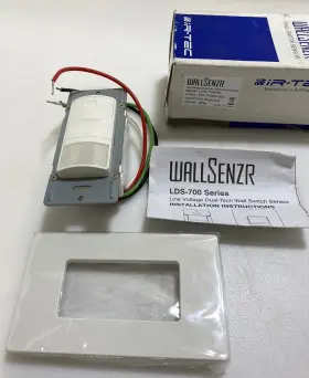 Lds-700sw Ir-tec Wallsenzr Dual Tech Occupancy/vacancy Wall Switch Sensor Nos