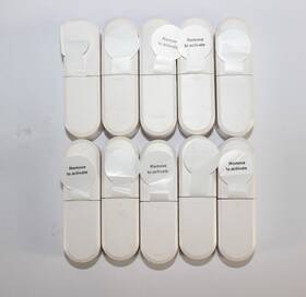 Iris Il06 Lot Of 10 1 Contact Sensor For Indoor Wireless Home Security System