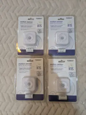 Mot901 Iris Motion Sensors New In Package Qty 4