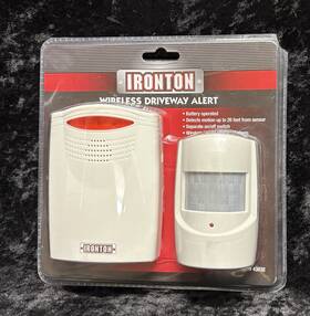 Ironton 438323 Wireless Driveway Alert Alarm 43832 Battery Operated New
