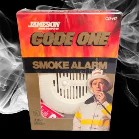 Cd-h1 Jameson Cd-m1 Brand New Sealed Vintage 1986 Home Products Code One Smoke Alarm
