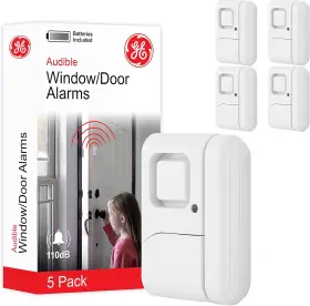45987 Jasco Products Company Llc Ge Personal Security Window And Door Alarm 5 Pack Diy Protection Burglar Aler
