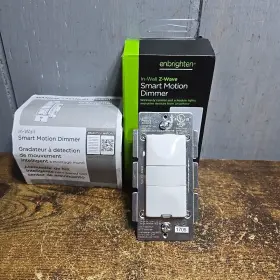 Zw4006 Jasco Z-wave Plus Smart Motion Dimmer Wirelessly Schedule Control And