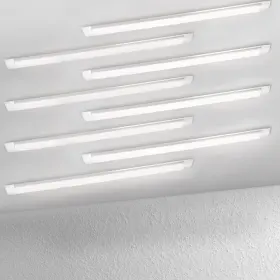 Jz-bt-120 Jazoctig 8-pack 4ft Led Batten Close To Ceiling Light Fixtures 8 White